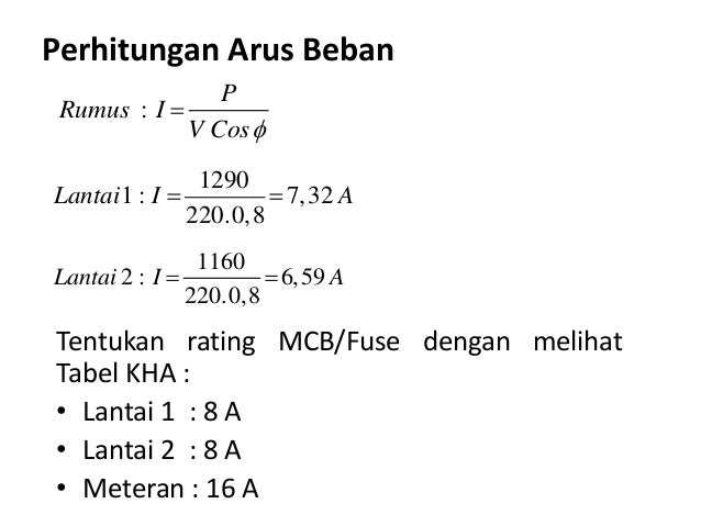 11 perencanaan instalasi listrik rumah bertingkat 11 perencanaan instalasi listrik rumah bertingkat