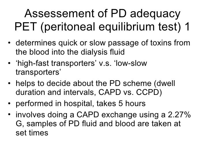 11 Peritoneal Dialysis