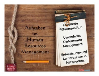 Aufgaben
im
Human
Resources
Management

 