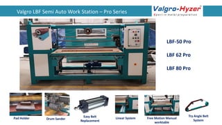 Valgro Hot Roll Thick Plat Polishing machine 