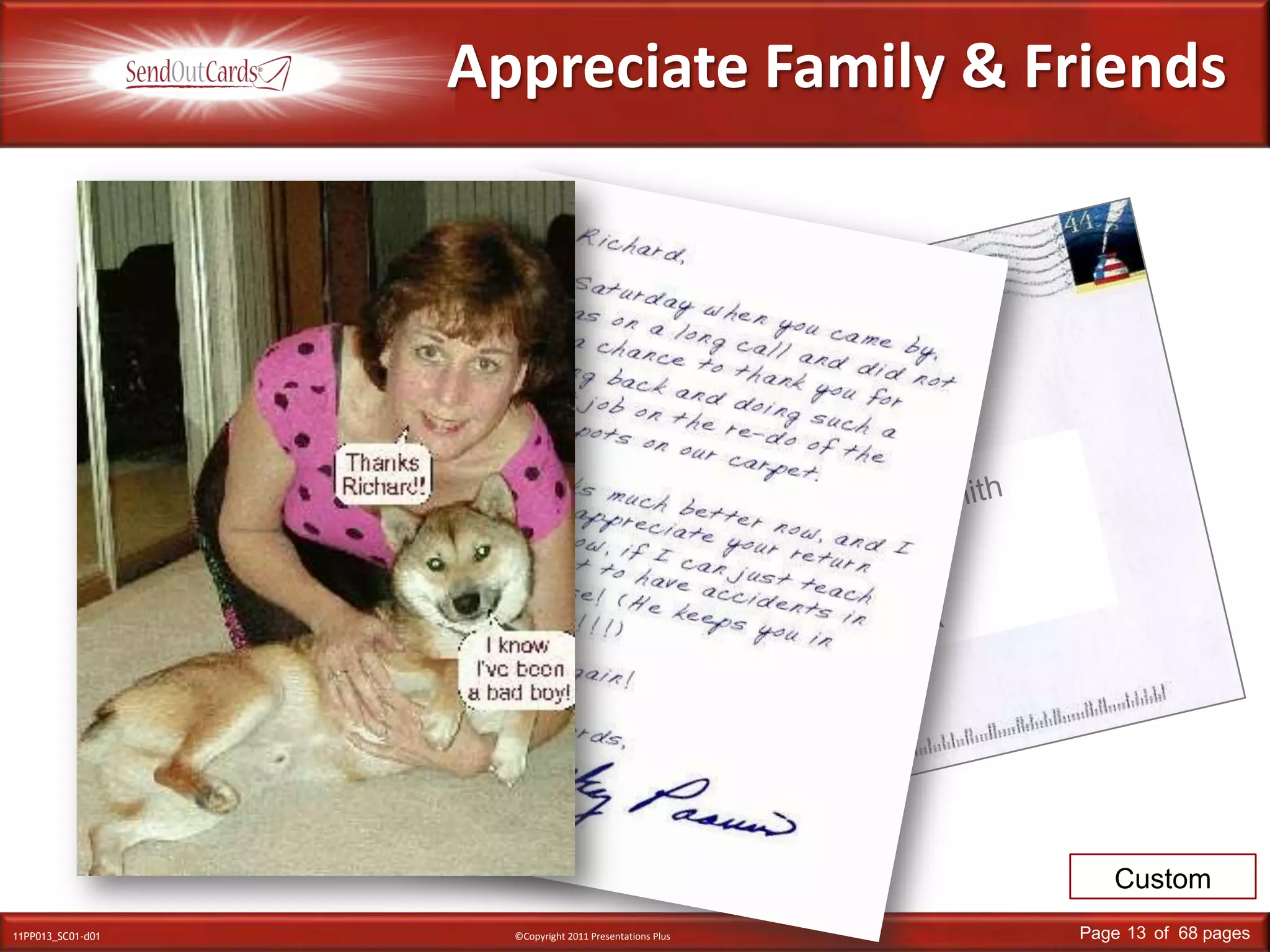 Appreciate Family & FriendsLinda SmithMain StreetAnywhere, USAMr. & Mrs. John SmithMain StreetAnywhere, USACustom