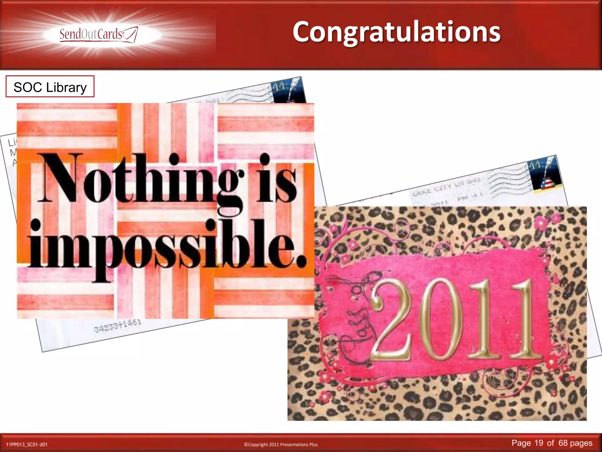 CongratulationsSOC LibraryLinda SmithMain StreetAnywhere, USALinda SmithMain StreetAnywhere, USAMr. & Mrs. John SmithMain StreetAnywhere, USAMr. & Mrs. John SmithMain StreetAnywhere, USA