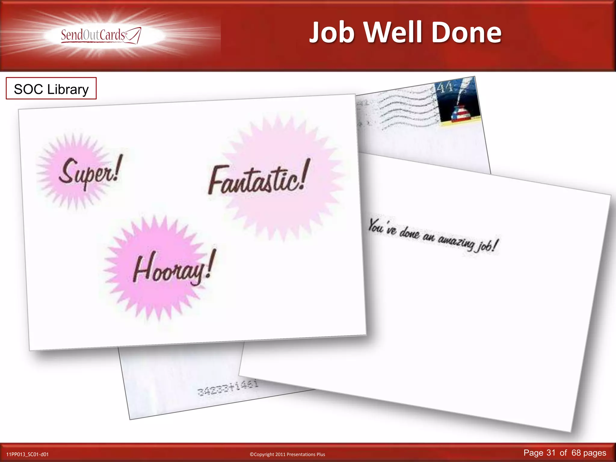 SOC LibraryXYZ Realty CompanyMain StreetAnywhere, USAMr. & Mrs. John SmithMain StreetAnywhere, USAJob Well Done