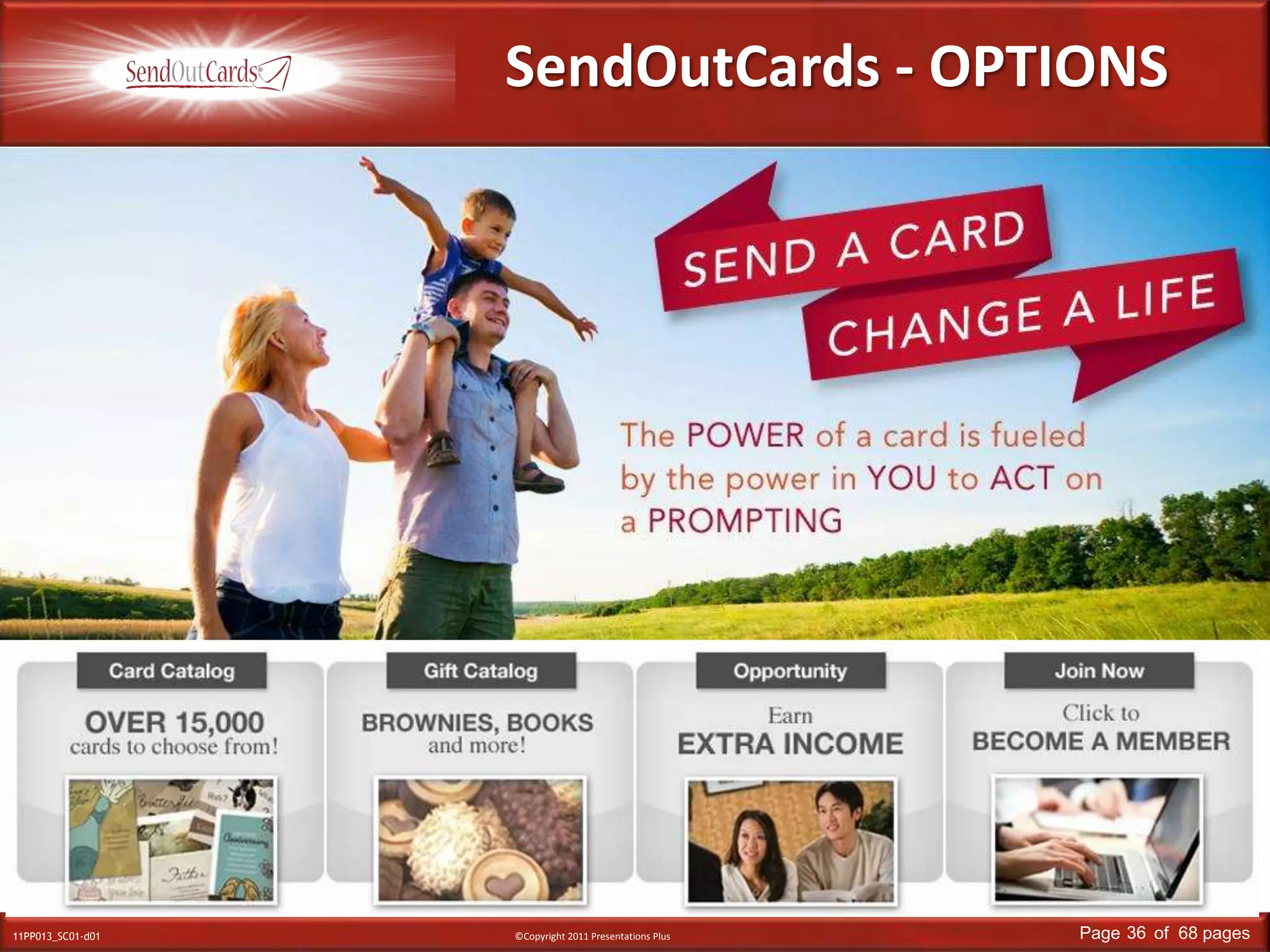SendOutCards - OPTIONS