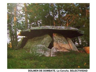 DOLMEN DE DOMBATE. La Coruña. SELECTIVIDAD 