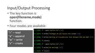 Introduction to Python Basics for PSSE Integration | PPT