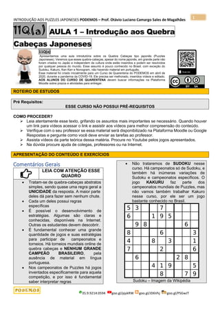 Livro - Sudoku Puzzles 100 (volume 3) - 100 jogos de raciocínio