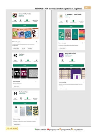 PODEMOS – Prof. Otávio Luciano Camargo Sales de Magalhães
35.9.9214.0594 goo.gl/pjykRW goo.gl/JD6Vhj goo.gl/PSGwJT
126
 