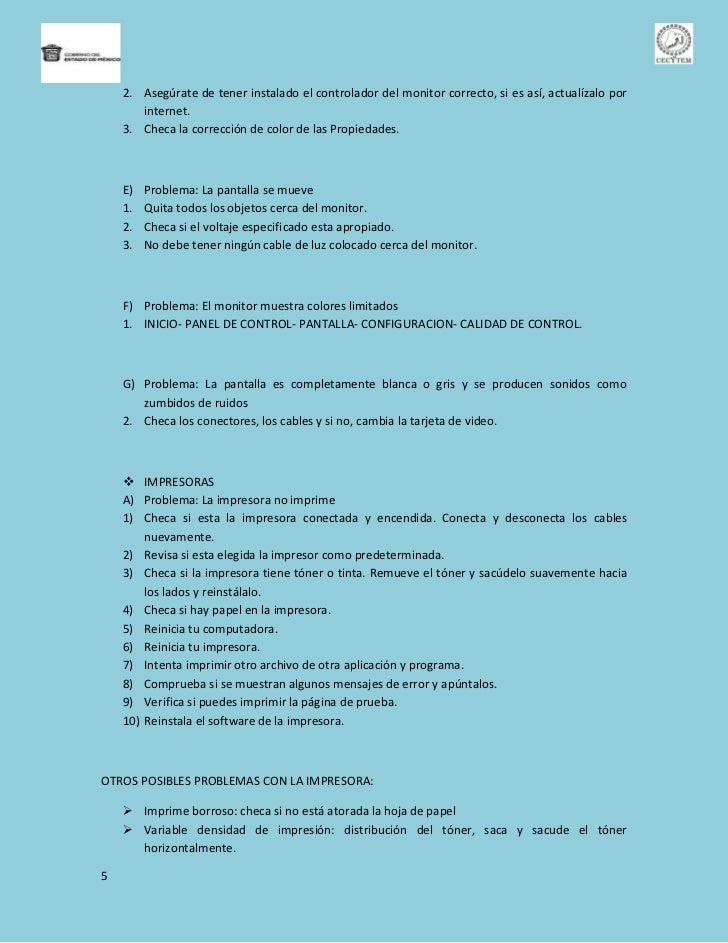 11 realizar mantenimiento correctivo de los perifericos de