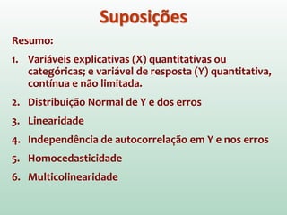 Multicolinearidade
 