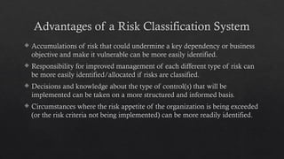Business Risk Classification Risk Management: 11 Risk Classification System.pptx