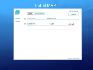 Initial MVP
 