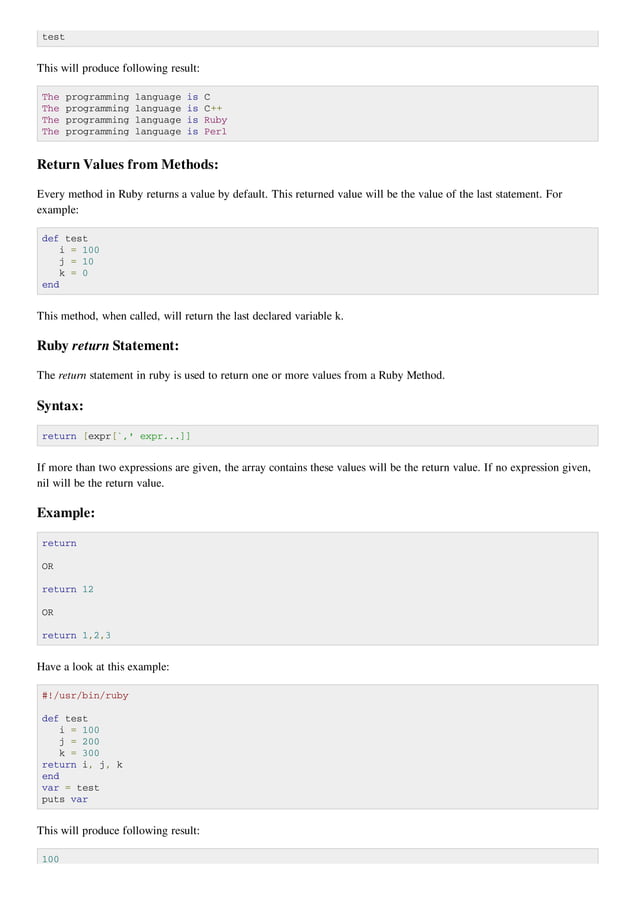 11 ruby methods pdf