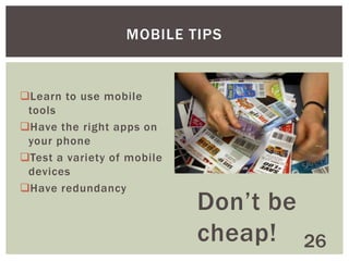 RULE #6 - LEVERAGE
ONLINE SOFTWARE

26

 