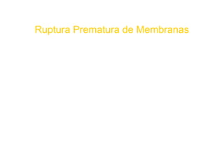 Ruptura Prematura de Membranas
Dr. Nahún E. Figueroa Muñoz
Depto. De Ginecobstetricia
UAG
NEFM 1
 