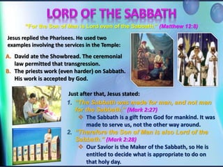 11 sabbath | PPTX