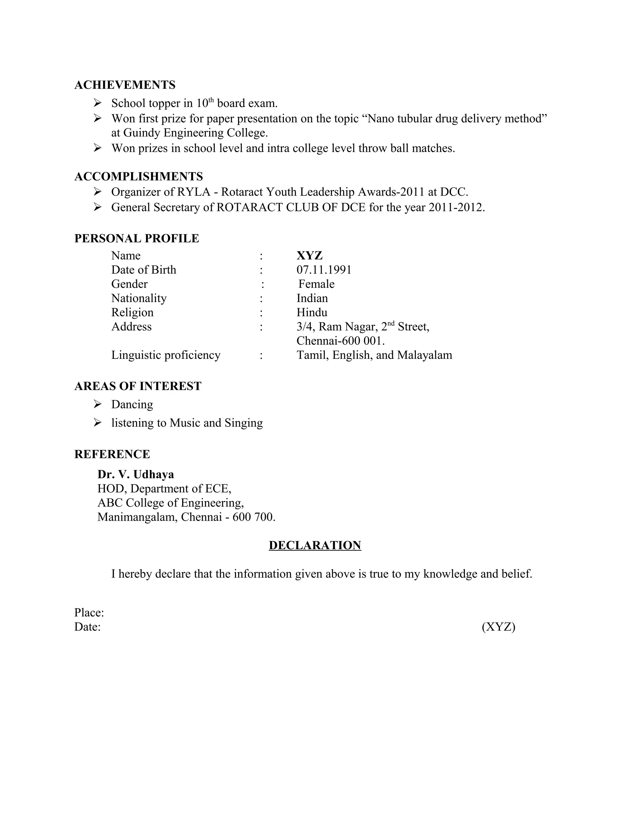 11 Sample Resume PDF 11-sample-resume-pdf
