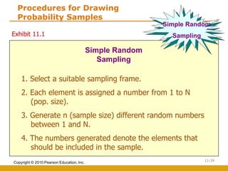 Sampling Design & Procedure. for educationa purposes | PDF