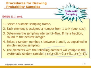 Sampling Design & Procedure. for educationa purposes | PDF