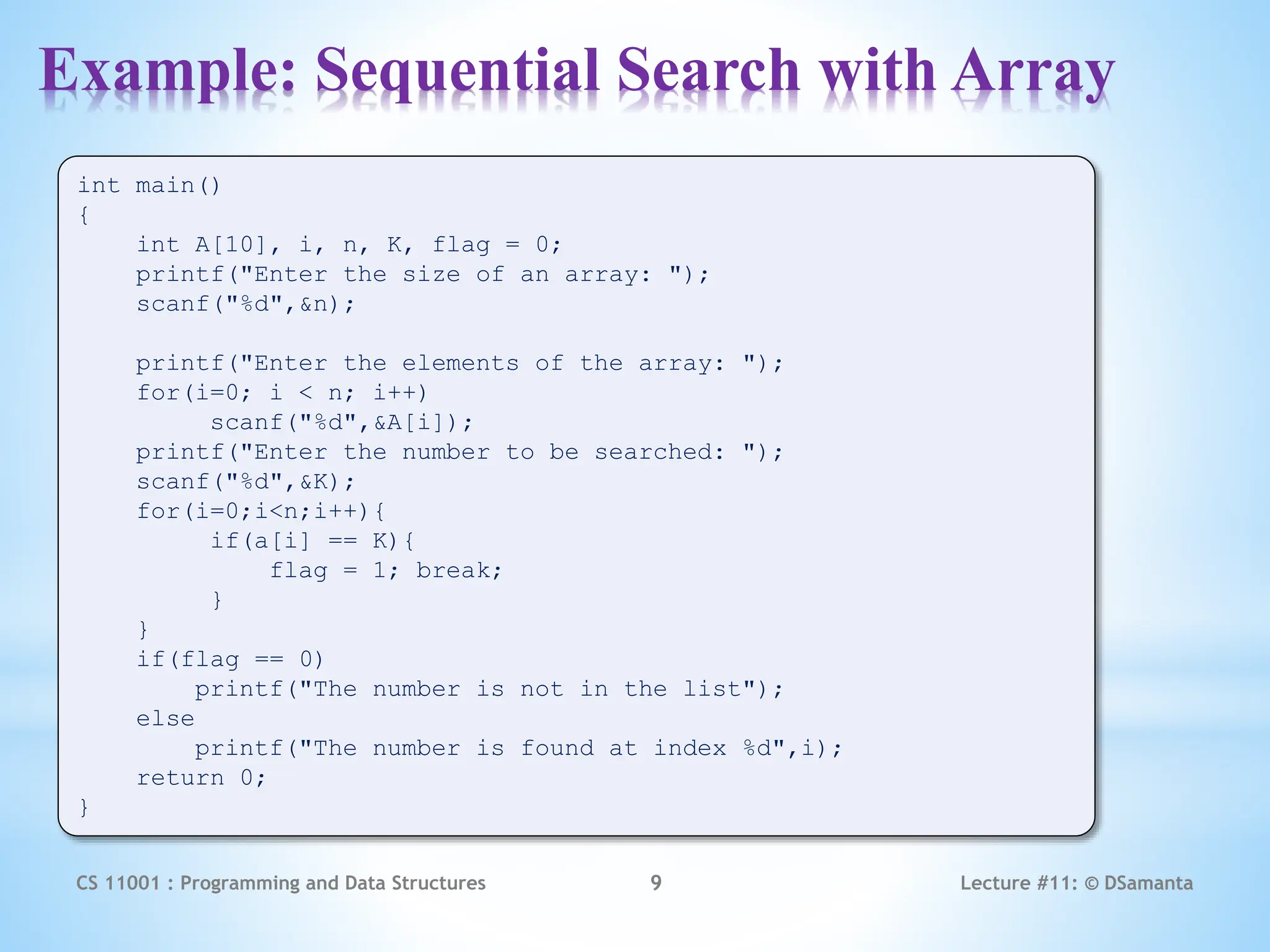 Introduction of Searching in data structure & its types. | PPTX