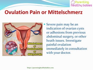 Ovulation Signs and Symptoms