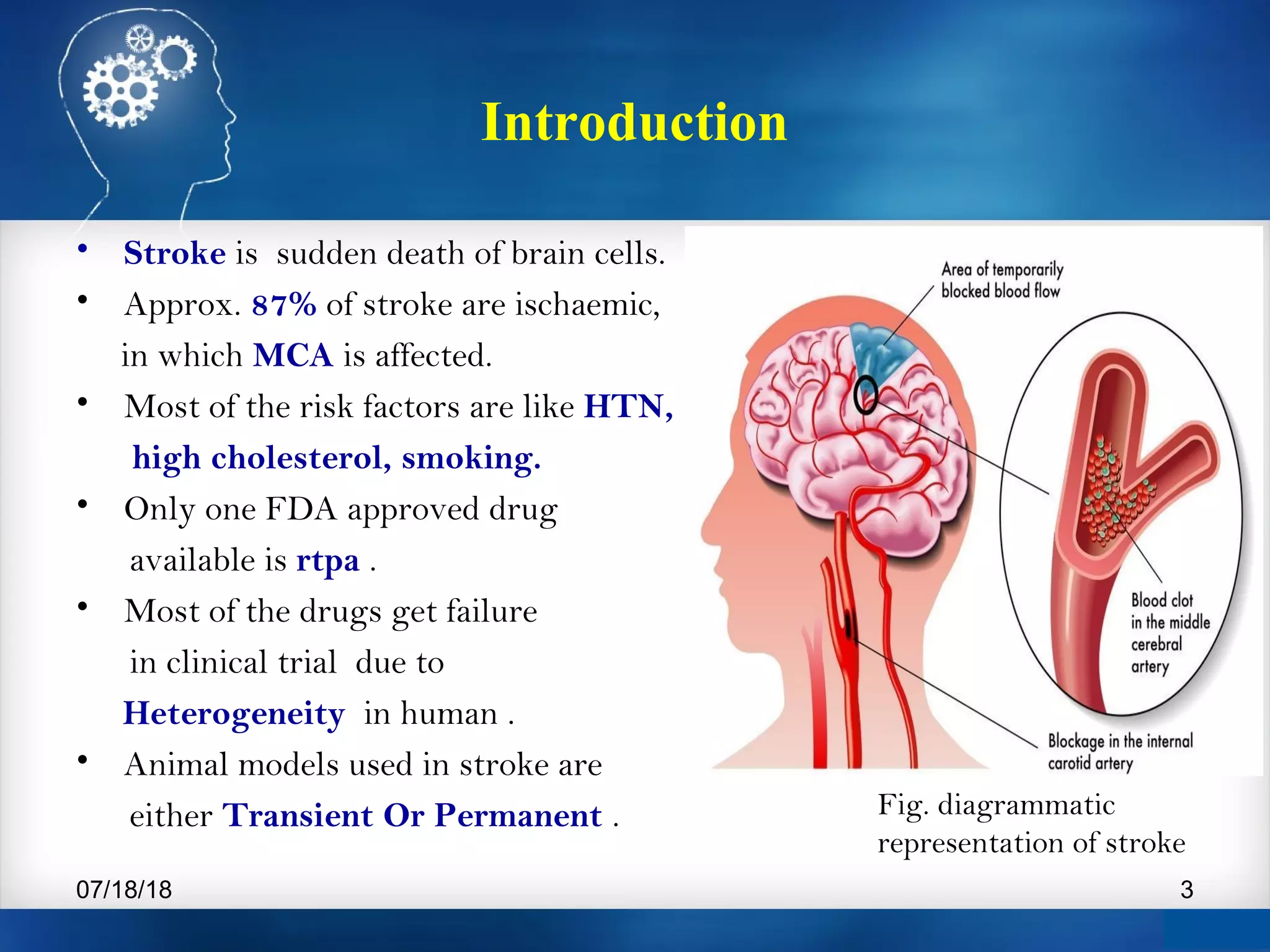 Screening model for stroke. | PPT
