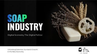 SOAP
INDUSTRY
Digital Scores by The Digital Fellow
Unlocking Secrets to Survival & Growth
in the New Economy
 