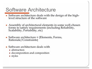 Software Architecture Of Service Oriented Pptx
