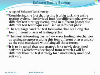 11 software testing_strategy | PPT