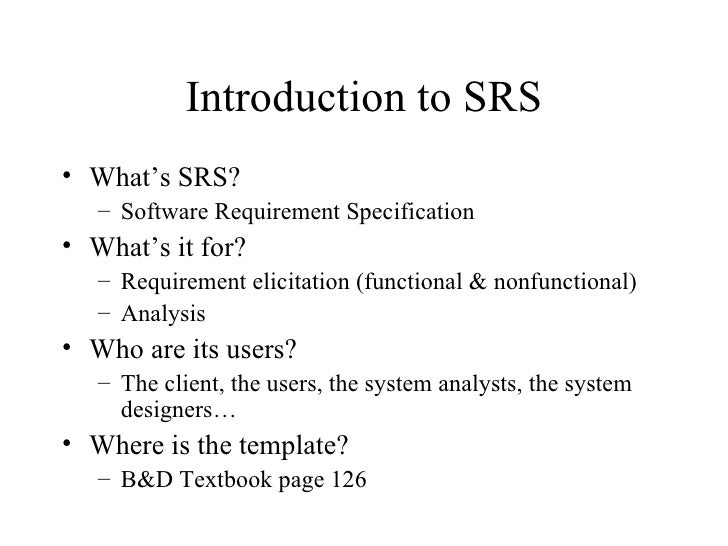 SRS Slide