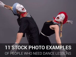 11 stock photo examples of people who need dance lessons