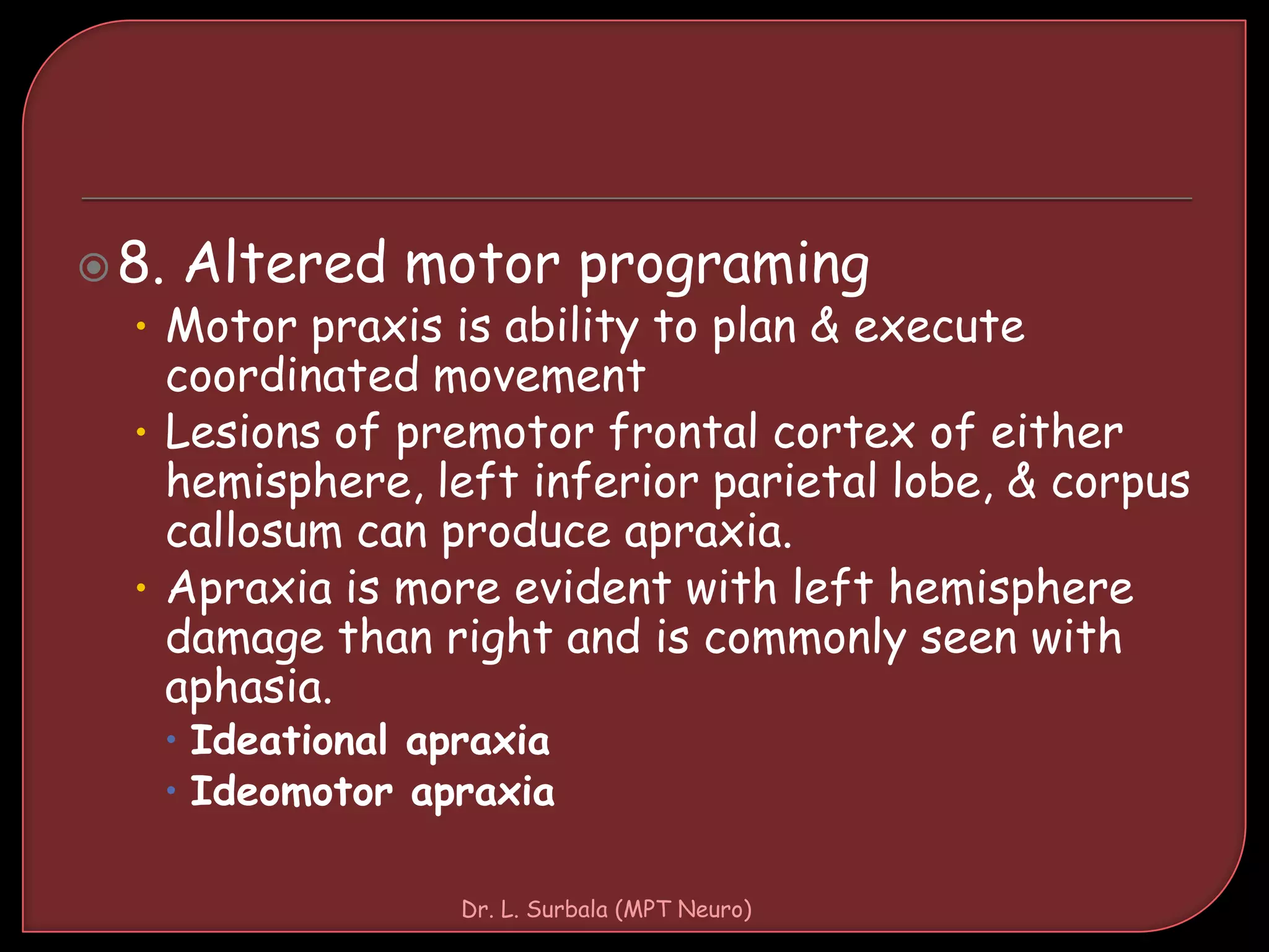 Stroke: PT Assessment and Management | PPTX