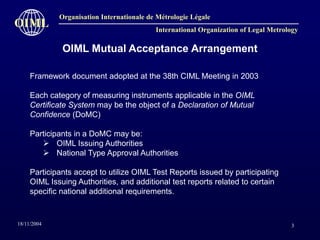 11 szilvassy oiml | PPT
