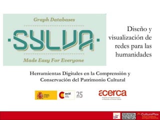 Diseño y
visualización de
redes para las
humanidades
Herramientas Digitales en la Comprensión y
Conservación del Patrimonio Cultural

 