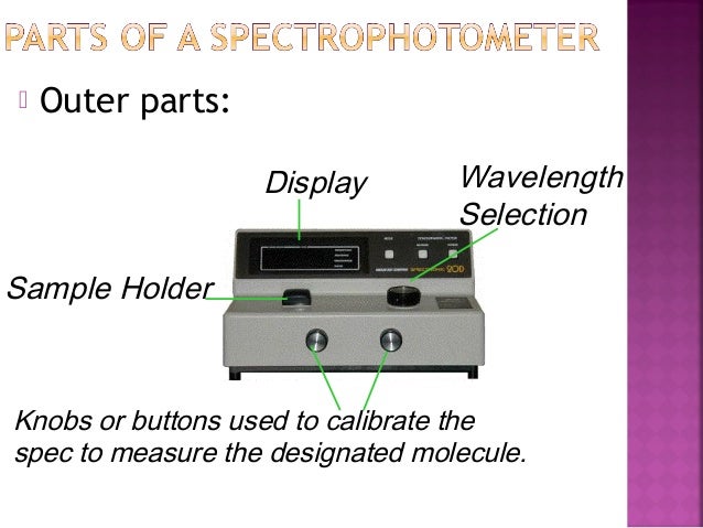 spectrophotometer what does a spectrophotometer measure