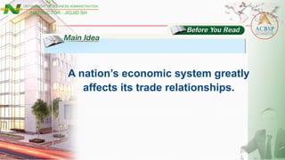 11 the economic and international trade ib | PPT