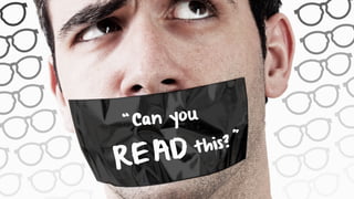 Can you
RE
this?
“
”
AD
 