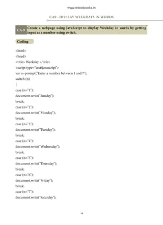11th Std Computer Application Practical English Medium -www.tntextbooks ...