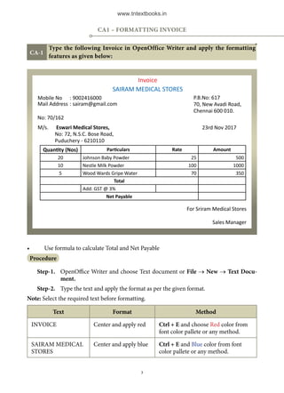 11th Std Computer Application Practical English Medium -www.tntextbooks ...
