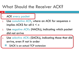 Transport Layer protocols in the networking | PPTX