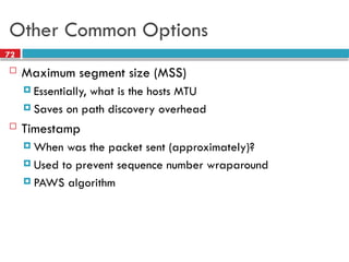 Paws Algorithm Transport layer in networking protocols and concept | PPTX