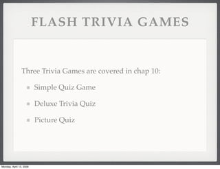 Trivia/Quiz Games