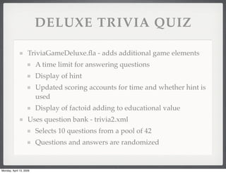 Trivia/Quiz Games