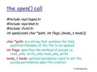 Flag Method Programming Integer 11_UNIX_Processes_Including_Select.ppt