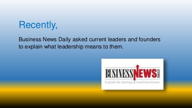 11 Ways To Define Leadership From The Sales Floor Weekly August 11th