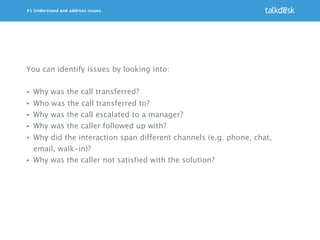 11 Ways to Help You Improve First Call Resolution | PDF