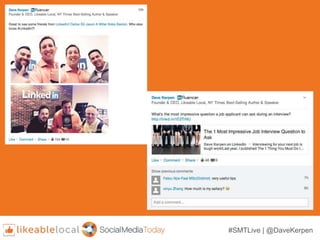 #SMTLive | @DaveKerpen
 