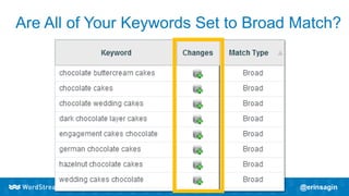 Are All of Your Keywords Set to Broad Match?
 