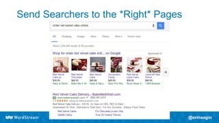 Send Searchers to the *Right* Pages
 