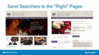 Send Searchers to the *Right* Pages
 
